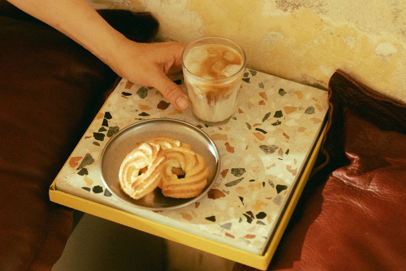 Caffè e pasticceria del panificio